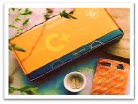 100% Natural VITAMIN C+ 90 Caps/Box